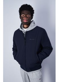 Champion Herren Bomberjacke "Bomber Jacket", blau, sportlich, Gr. S, bestickt, Web, Obermaterial: 100% Polyester, Jacken