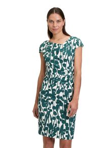 Vera Mont Damen Cocktailkleid "Vera Mont Cocktailkleid kurzarm", grün, feminin, Gr. 38, Obermaterial: 90% Polyester, 10% Elasthan. Futter: 100%