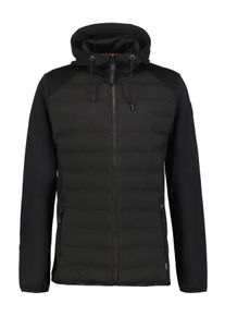 Icepeak Herren Strickjacke "H SOFTSHELLJACKE ARZBERG", schwarz, sportlich, Gr. M, Obermaterial: 80% Polyester, 14% Viskose, 6% Elasthan. Futter: 100%