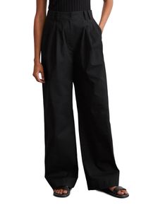 Marc O'Polo MARC O'POLO Damen Chinohose "aus stretchigem Organic Cotton-Twill", schwarz, casual, Gr. 42, unifarben, Obermaterial: 97% Baumwolle, 3% Elasthan,