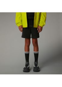 The North Face Kinder Sweatshorts "Regulär geschnittene Baumwoll-Shorts für Jungen", schwarz, sportlich, Gr. XS, Obermaterial: 67% Baumwolle, 33%