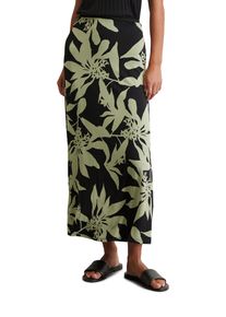 Marc O'Polo MARC O'POLO Damen Jerseyrock "aus elastischem Vikose-Mix", bunt, casual, Gr. L, bedruckt, Obermaterial: 95% Viskose, 5% Elasthan, Röcke