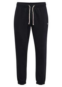 Hummel Herren Jogginghose "hmlREGULAR SWEATPANT BEE", schwarz, sportlich, Gr. XL, Obermaterial: 70% Baumwolle, 30% Polyester, Hosen