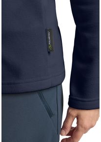 Jack Wolfskin Damen Strickfleece-Pullover "TAUNUS", blau, sportlich, Gr. L, Obermaterial: 100% Polyester, Pullover