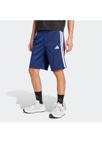 Herren Shorts "M 3S TR SHO", blau, sportlich, Gr. S, adidas Sportswear, Obermaterial: 100% Polyester, Hosen