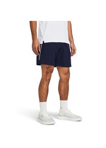 Under Armour Herren Shorts "UA TECH WOVEN WORDMARK SHORT", blau, sportlich, Gr. XS, Stoff, Obermaterial: 100% Polyester, Hosen