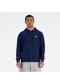 New Balance Herren Kapuzensweatshirt "Sport Essentials Fleece Hoodie", blau, sportlich, Gr. S, Obermaterial: 60% Baumwolle, 40% Polyester, Sweatshirts