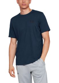 Under Armour Herren T-Shirt "UA M SPORTSTYLE LC SS", blau, sportlich, Gr. M, Obermaterial: 60% Baumwolle, 40% Polyester, Shirts
