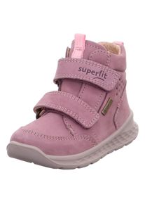 Superfit Kinder Winterboots "BREEZE WMS: mittel", Gr. 23, lila, Nubukleder, unifarben, sportlich, Schuhe, Babyschuh, Klettschuh mit GORE-Tex,