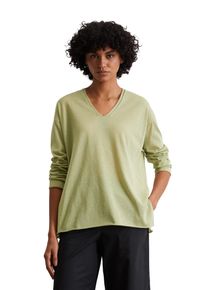Marc O'Polo MARC O'POLO Damen Strickpullover "aus Organic-Cotton-Mix"smooth sage, casual, Gr. XXS, unifarben, Obermaterial: 90% Baumwolle, 10% Polyamid, Pullover