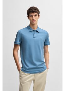 BOSS Orange Herren Poloshirt "Passenger", blau, casual, Gr. XL, Jersey, Obermaterial: 95% Baumwolle, 5% Elasthan, Shirts, mit Polokragen