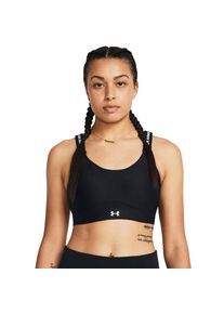 Under Armour Damen Sport-BH "INFINITY", Gr. S, schwarz, Web, Obermaterial: 87% Polyester, 13% Elasthan, unifarben, sportlich, BHs