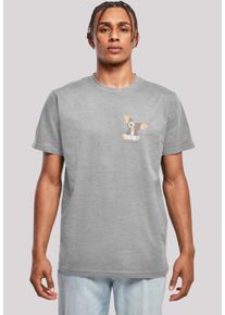 F4NT4STIC Herren T-Shirt "Die Gremlins Gizmo Kleine Monster", grau, casual, Gr. XL, Obermaterial: 100% Baumwolle, Shirts, Print