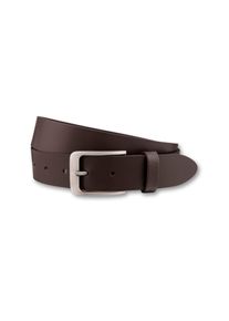 Bernd Götz BERND GÖTZ Damen Ledergürtel, braun, casual, Gr. 110, unifarben, Rindsleder, Gürtel, mit silberfarbener Schließe