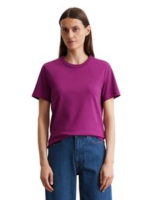 Marc O'Polo MARC O'POLO Damen T-Shirt "aus Interlock-Jersey"fresh berry, Basic, Gr. XXS, unifarben, Obermaterial: 100% Baumwolle, Shirts