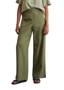 Marc O'Polo MARC O'POLO Damen Chinohose "aus Naia -Twill"forest moss, casual, Gr. 46, unifarben, Obermaterial: 100% Acetat, Hosen