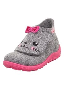 Superfit Kinder Hausschuh "HAPPY OCTI WMS: Mittel", Gr. 25, bunt, Filz, casual, Schuhe, Babyschuh mit Klettverschluss, Größenschablone zum Download