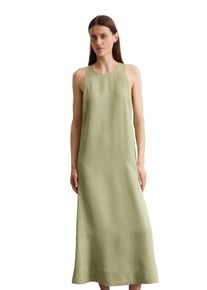 Marc O'Polo MARC O'POLO Damen Midikleid "aus fließendem Naia -Twill"smooth sage, Gr. 32, unifarben, Obermaterial: 100% Acetat, Kleider