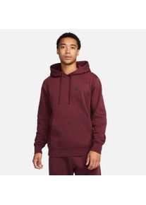 Nike Sportswear Herren Kapuzensweatshirt "CLUB FLEECE+ MEN'S ALLOVER PRINT PULLOVER HOODIE", rot, sportlich, Gr. M, Obermaterial: 80% Baumwolle, 20%