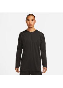 Nike Herren Yogashirt "YOGA DRI-FIT MEN'S JERSEY CREW", schwarz, sportlich, Gr. L, Obermaterial: 100% Polyester, Shirts