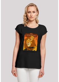 F4NT4STIC Damen T-Shirt "König der Löwen Simba und Mufasa'", schwarz, casual, Gr. XXXL, Obermaterial: 100% Baumwolle, Shirts, Print