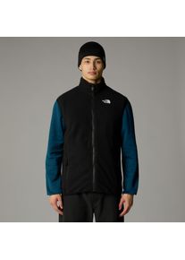The North Face Herren Fleeceweste "100 Glacier Weste für Herren", schwarz, sportlich, Gr. S, Fleece, Obermaterial: 100% Polyester. Futter: 100%