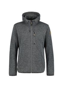 Icepeak Herren Funktionsjacke "H FLEECEJACKE MANAWA", grau, sportlich, Gr. XL, Fleece, Obermaterial: 100% Polyester, Jacken