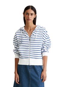 Marc O'Polo Damen Sweatjacke "aus reinem Organic Cotton", blau, sportlich, Gr. M, MARC O'POLO DENIM, Obermaterial: 100% Baumwolle, Sweatjacken