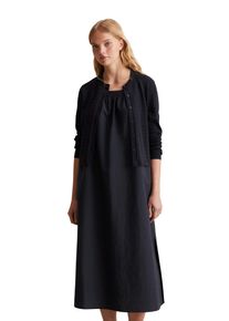 Marc O'Polo Damen Cardigan "aus softem Baumwollgarn", blau, Gr. S, MARC O'POLO DENIM, unifarben, Obermaterial: 100% Baumwolle, Strickjacken