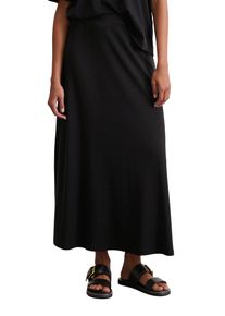 Marc O'Polo MARC O'POLO Damen Jerseyrock "aus elastischem Vikose-Mix", schwarz, casual, Gr. M, unifarben, Obermaterial: 66% Lyocell, 32% Baumwolle, 2% Elasthan,