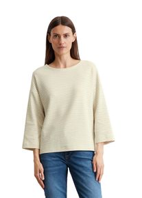 Marc O'Polo MARC O'POLO Damen Langarmshirt "aus mittelschwerem Jersey"multi, smooth sage, Basic, Gr. XXL, gestreift, Obermaterial: 79% Baumwolle, 13% Polyester,