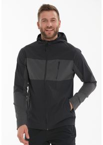 Endurance Herren Laufjacke "Tellent", schwarz, casual, Gr. XXL, mehrfarbig, 88% Nylon, 12% Elasthan, Jacken, mit wasserabweisendem Reißverschluss