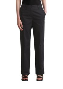 Marc O'Polo MARC O'POLO Damen Chinohose "aus stretchigem Organic Cotton-Twill", schwarz, casual, Gr. 34, unifarben, Obermaterial: 97% Baumwolle, 3% Elasthan,