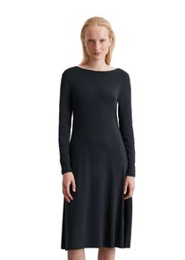 Marc O'Polo MARC O'POLO Damen Jerseykleid "mit TENCEL Lyocell", blau, Gr. XS, Obermaterial: 66% Lyocell, 32% Baumwolle, 2% Elasthan, Kleider