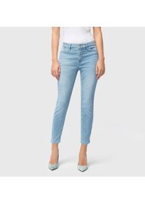 MAC Damen 7/8-Jeans "Dream Summer"exotic midblau wash, casual, Gr. 34, Denim/Jeans, Obermaterial: 75% Baumwolle, 12% Modal, 9% Polyester, 4%