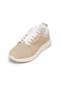 Marc O'Polo MARC O'POLO Herren Sneaker "aus edlem Veloursleder", Gr. 43sesame, dapple gray, Obermaterial: 100% Leder (Rind), unifarben, Schuhe