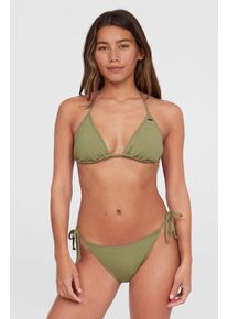 O`Neill O'NEILL Damen Triangel-Bikini "ESSENTIALS CAPRI BONDEY BIKINI SET", grün, sportlich, Gr. 34, Obermaterial: 82% Polyamid, 18% Elasthan, Bikini-Sets