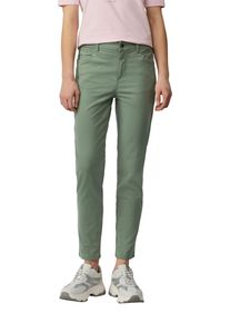 s.Oliver Damen 7/8-Hoseshadow khaki, casual, Gr. 42, unifarben, Denim/Jeans, Obermaterial: 98% Baumwolle, 2% Elasthan. Futter: 100% Baumwolle, Hosen,