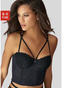 Petite Fleur Gold Corsage schwarz Gr. 70 Cup C für Damen