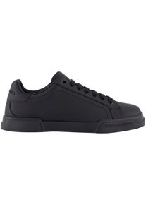 Dolce & Gabbana Dolce&Gabbana Low-Top Sneaker - 'Portofino Vintage' Sneakers &ndash; Black - Gr. 42 (EU) - in Schwarz - f&uuml;r Damen