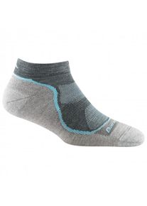 Darn Tough Light Hiker No Show Lightweight w Cushion Wandersocken Women (Gr S |grau)