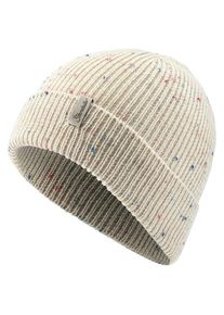 Sterntaler Strickmütze Sprenkel Mütze Kinder (Gr 47 cm |beige)