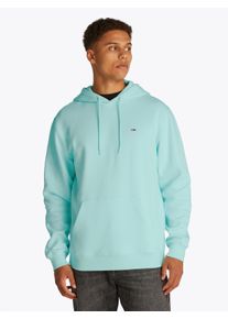 Tommy Jeans Herren Sweatshirt "TJM REG S FLAG HOODIE"spring mint, casual, Gr. L, Sweatware, Obermaterial: 80% Baumwolle, 20% Polyester, Sweatshirts,
