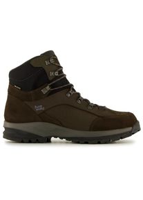 Hanwag Banks StraightFit Extra GTX Wanderschuhe Herren (Gr 9,5 |schwarz |wasserdicht)