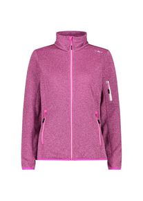 CMP Jacket Knitted + Mesh Fleecejacke Women (Gr 34 |rosa)