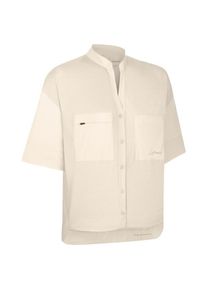Bluse LaMunt Ulli Mountain Travel S/S Shirt Damen (Gr 40 |beige/weiß)