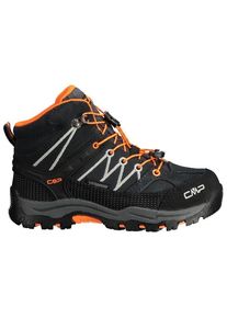 CMP Rigel Mid Trekking Shoes Waterproof Wanderschuhe Kinder (Gr 30 |schwarz |wasserdicht)