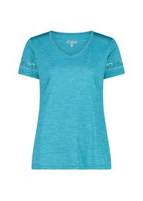 CMP Light Melange T-Shirt Funktionsshirt Women (Gr 38 |türkis/blau)