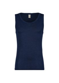 Engel Achselshirt Merinounterwäsche Herren Wandern (Gr 46/48 |blau)