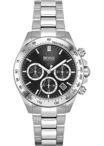 BOSS Damen Multifunktionsuhr "NOVIA", silber, Armbanduhren, Quarzuhr, Damenuhr, Herrenuhr Armbanduhr, Edelstahlarmband